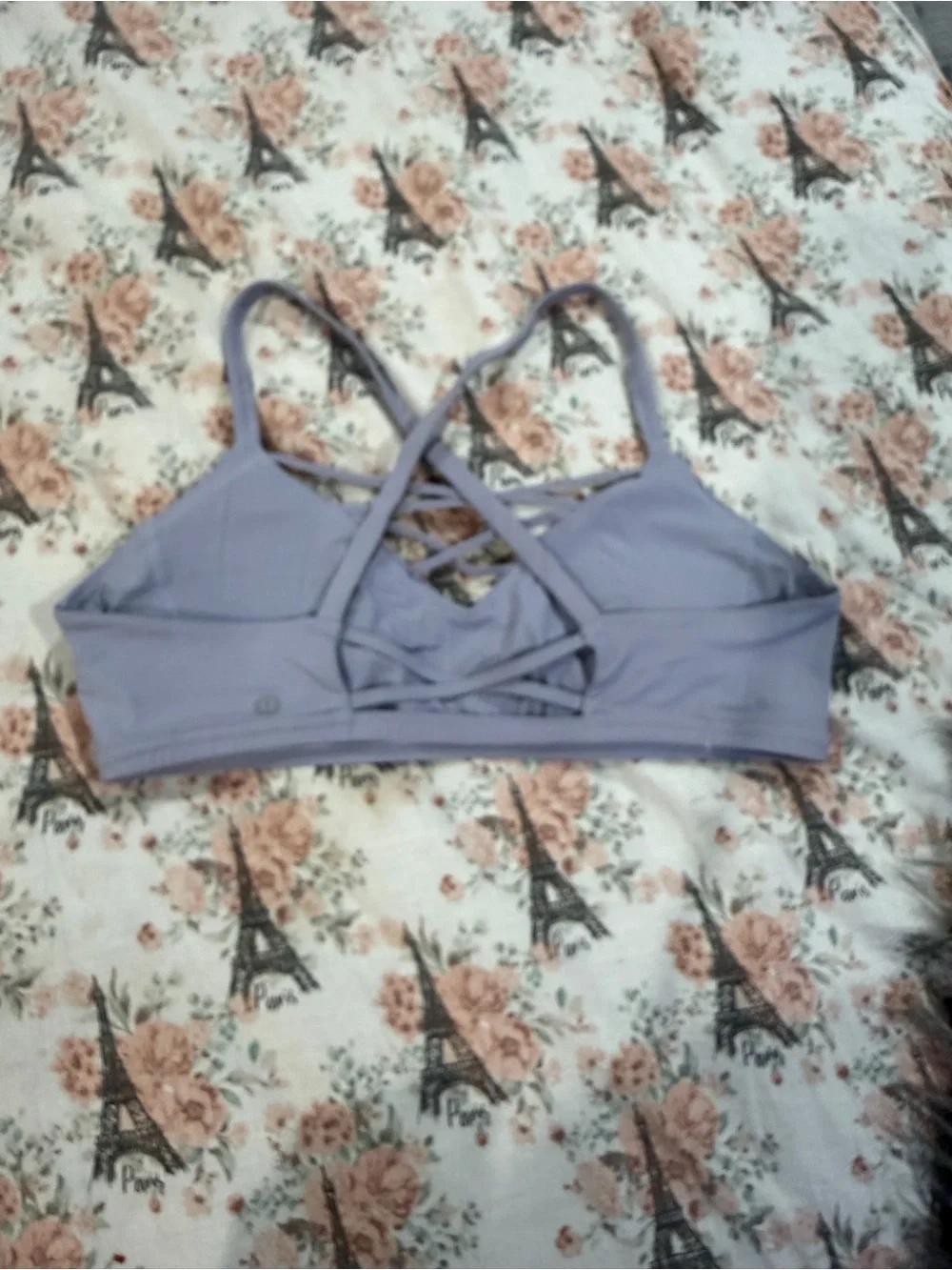 Lulukemon Light purple Strappy Bralette -